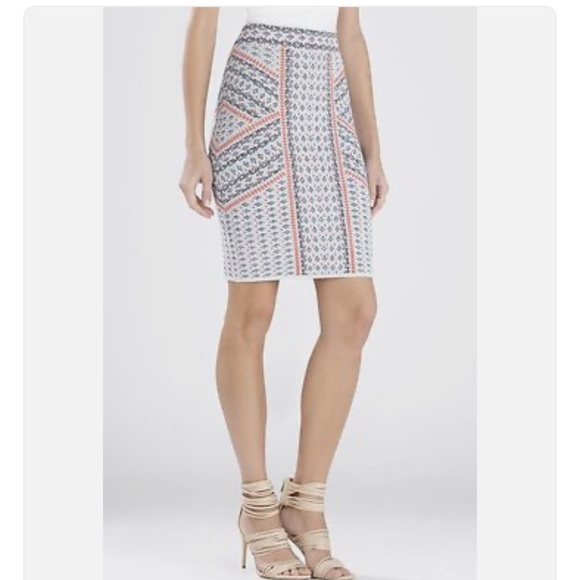 BCBGMaxAzria Dresses & Skirts - BCBG Max Azria pastel bodycon pencil skirt.